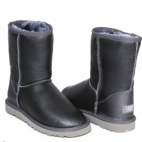 Ugg Men'S Classic Short Metallic Grey