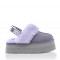 Ugg Funkette Suede Platform Grey Violet