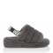 Ugg Fluff Yeah Slide-Grey
