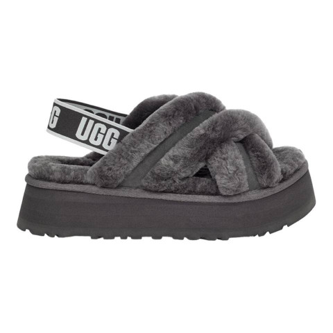 Ugg W Disco Cross Slide Grey