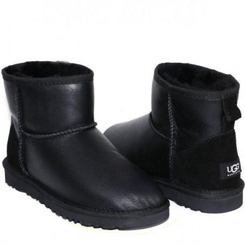 Ugg Men'S Classic Mini Metallic Black