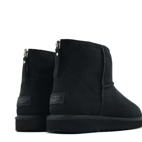 Ugg Mens Zip Mini Black